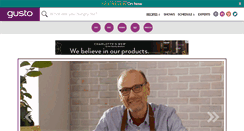 Desktop Screenshot of gustotv.com